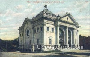 First Church of Christ in St. Joseph, Missouri