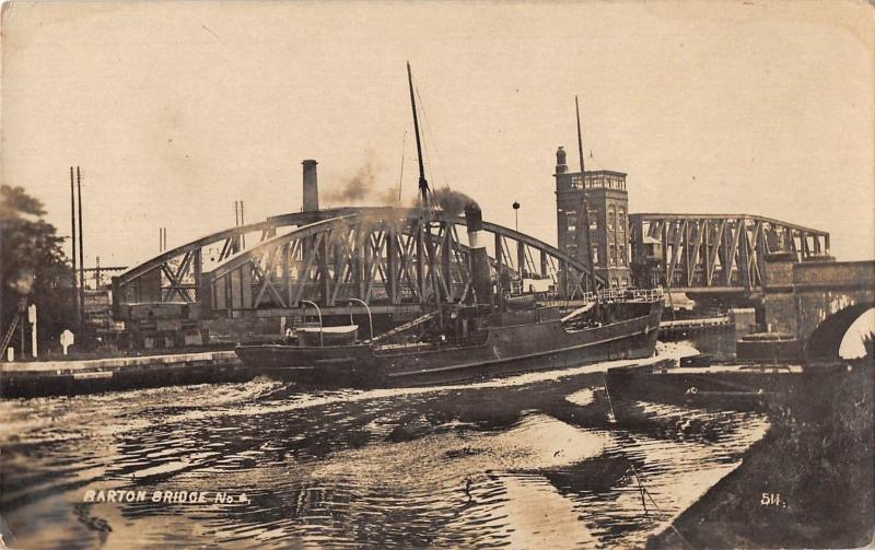 BR81731 barton bridge Manchester  real photo uk