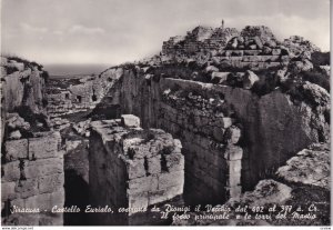 RP; SIRACUSA, Sicilia, Italy, 1930-1940s; Castello Eurialo