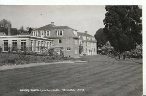Devon Postcard - Bridge House From The Lawn - Dawlish - Real Photo - Ref 5184A