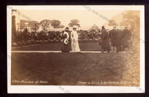 ROY133 - Princess of Wales at a Function , Gibson & Sons Edinburgh - postcard