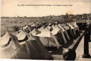 CPA Les SABLES-d'OLONNE La Plage a marée basse (394210)