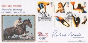 Richard Meade Equestrian GB Olympic Champion Hand Signed FDC