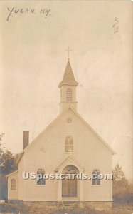 Church - Yulan, New York NY Postcard