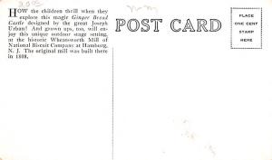 Ginger Bread Castle Advertising Unused 