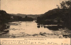 South Royalton Vermont VT Scenic c1910s Postcard