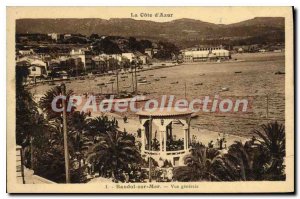 Postcard Old Bandol sur Mer General view