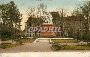 Old Postcard Basel Straseburger Denkonel