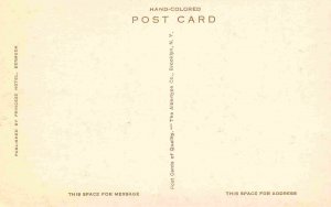 Government House Road Bermuda hand colored postcard