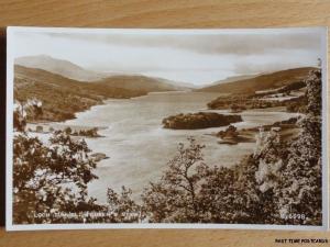 c1934 RPPC - Loch Tummel - Queen's View