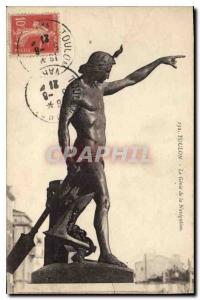 Old Postcard Toulon Genie Navigation