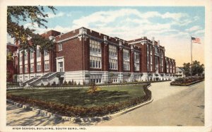 Postcard High School Building in South Bend, Indiana~129184