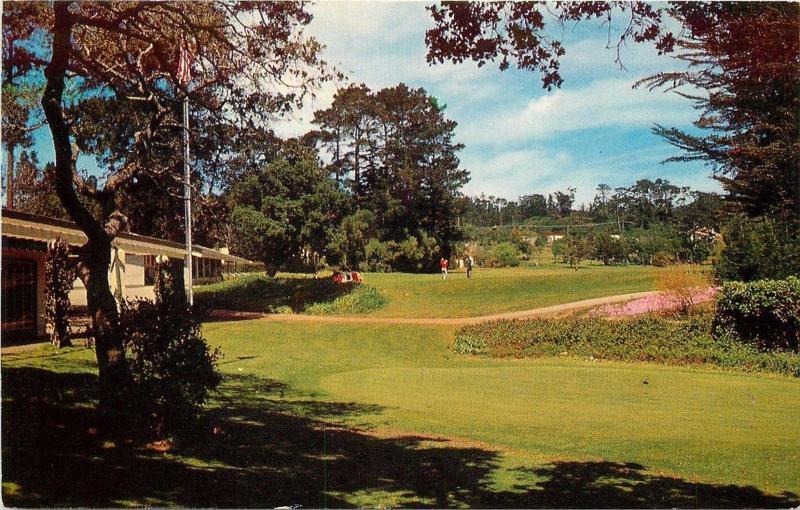 First Golf Tee, Pebble Beach, CA, Monterey Peninsula Postcard