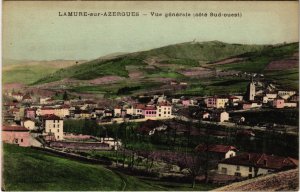 CPA Lamure-sur-Azergues - Vue Generale - Cote Sud-Ouest (1035394)