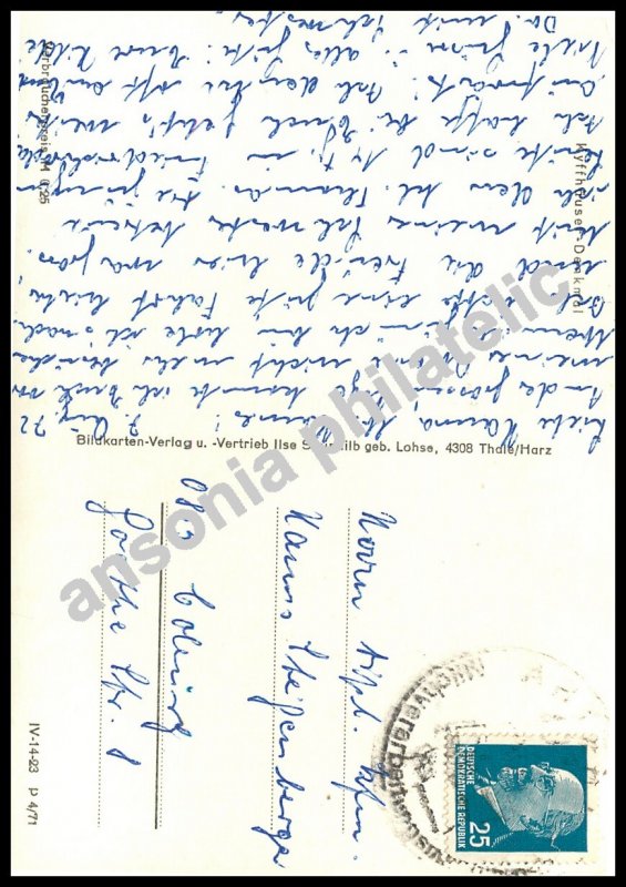 VINTAGE POSTCARD: German Image Post Card