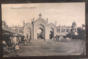 Mint India RPPC Real Picture Postcard Hossainabad Gate Lucknow