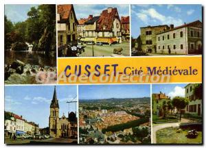 Old Postcard Cusset Allier Cite Medievale Gorges Sichon Old houses The prison...