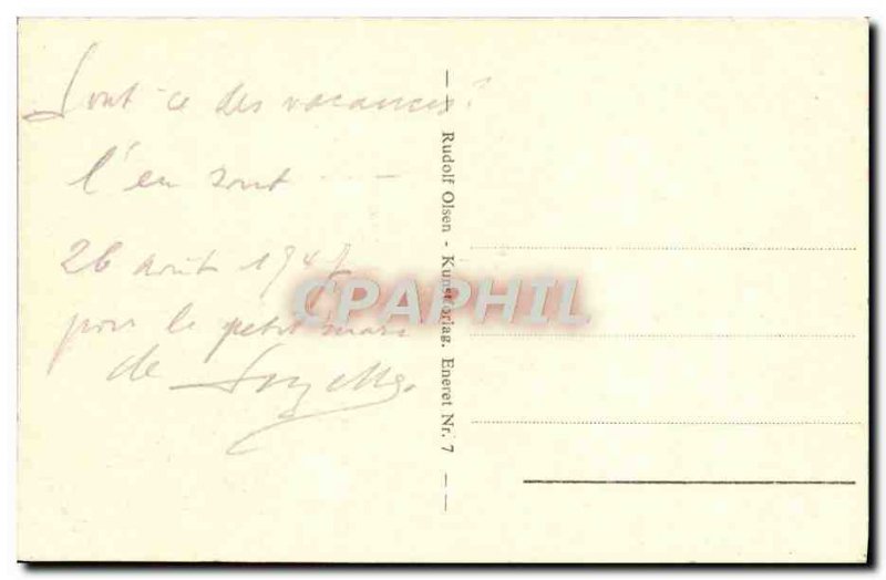 Old Postcard Tisvildeleje