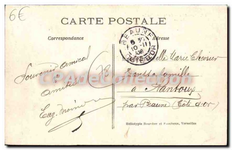 Old Postcard Versailles Square Hoche