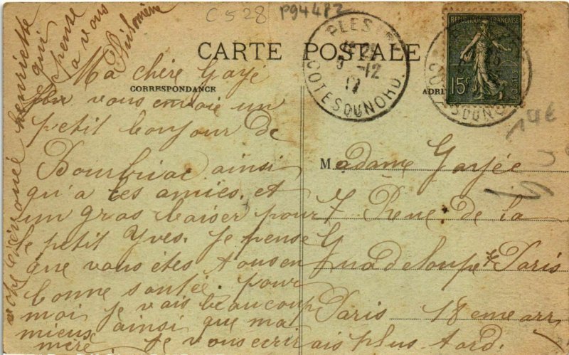 CPA GUINGAMP - Vieilles Maisons (994482)