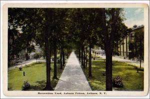 Recreation Yard, Auburn Prison, Auburn NY