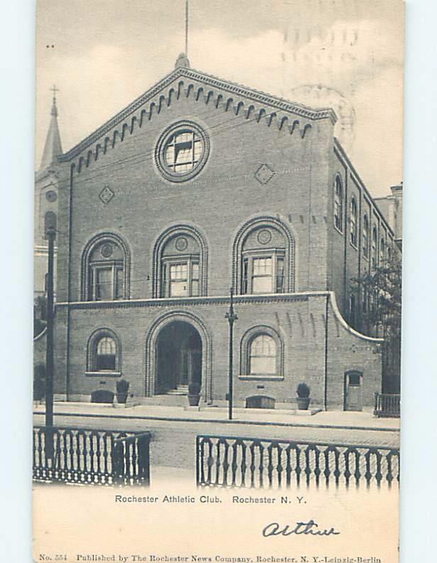 Pre-1907 ATHLETIC CLUB BUILDING Rochester New York NY A0647