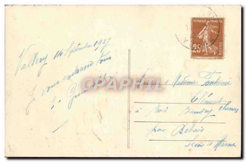 Old Postcard Vallery Two Castles