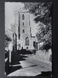 Somerset DUNSTER The Church, Old RP Postcard by St. Albans Series