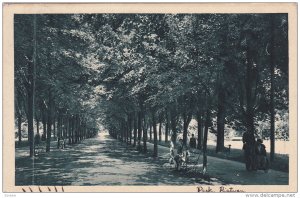 The Baths of Pistany . Park party , Czech Republic , PU-1932