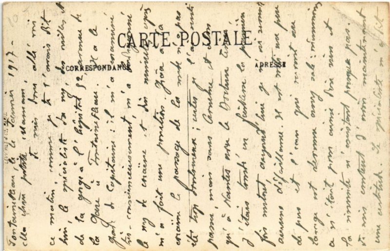 CPA Barbizon La Foret Sortie de la Caverne (1268921)