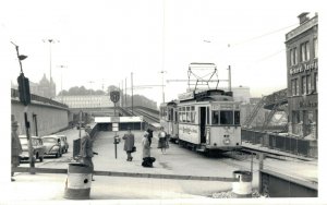 Germany Wuppertal Elberfeld Tram Vintage RPPC 08.34