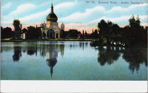 Argentina Buenos Aires Jardin Zoologico Vintage Postcard C066