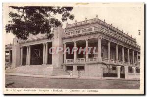 Old Postcard Senegal Dakar Chamber of Commerce