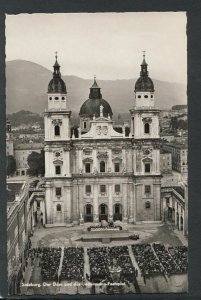 Austria Postcard - Salzburg, Der Dom Und Das Uedermann-Festspiel  T3799