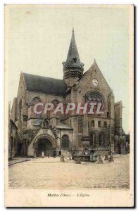 Mello Old Postcard the & # 39eglise