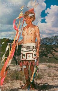 Native American, Indian, Gallup New Mexico, Navajo Feather Dancer; Petley