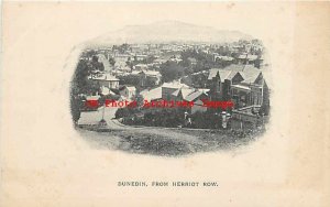 New Zealand, Dunedin, Town View from Herriot Row, UDB