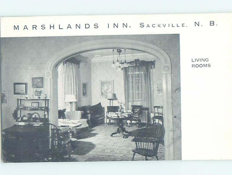 1950's INN SCENE Sackville - Near Moncton New Brunswick NB G9302