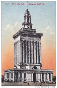 OAKLAND, California, 1900-1910's; New City Hall