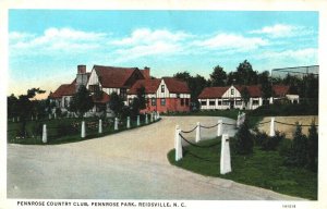 USA Pennrose Country Club Reidsville North Carolina Vintage Postcard 04.04