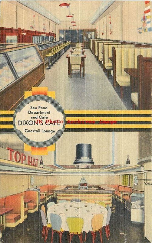 NE, Omaha, Nebraska, Dixon's Cafe & Cocktail Lounge, Interior, TB Pub No 73006