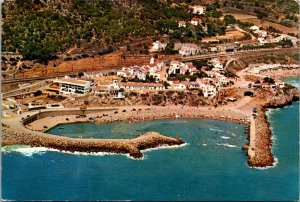 Spain Garraf Aerial View Of Beach 1964