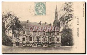 Old Postcard Harfleur Le Chateau