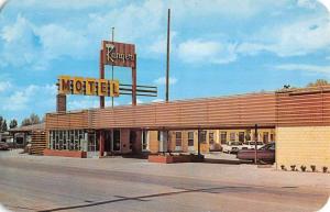 Laramie Wyoming Ranger Motel Street View Vintage Postcard K43221