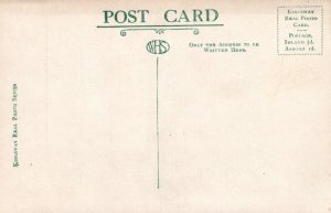 Postcard RPPC Royal Navy Battleship HMS Audacious c1910s