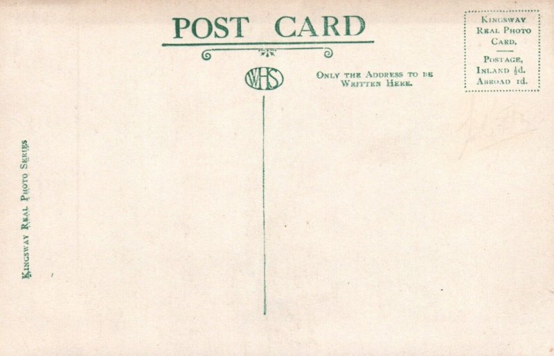 Postcard RPPC Royal Navy Battleship HMS Audacious c1910s