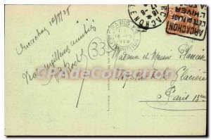 Old Postcard Arcachon Cote D'Argent View On The Beach And La Jetee