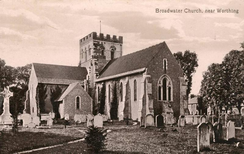 UK - England, Worthing. Broadwater Church