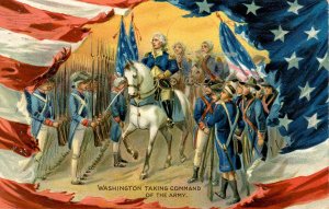 Greeting - Washington's Birthday  (Tuck Series 156)