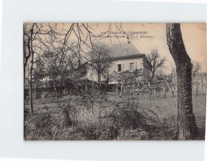 Postcard Maison de J. J. Rousseau Les Charmettes Environs de Chambéry France